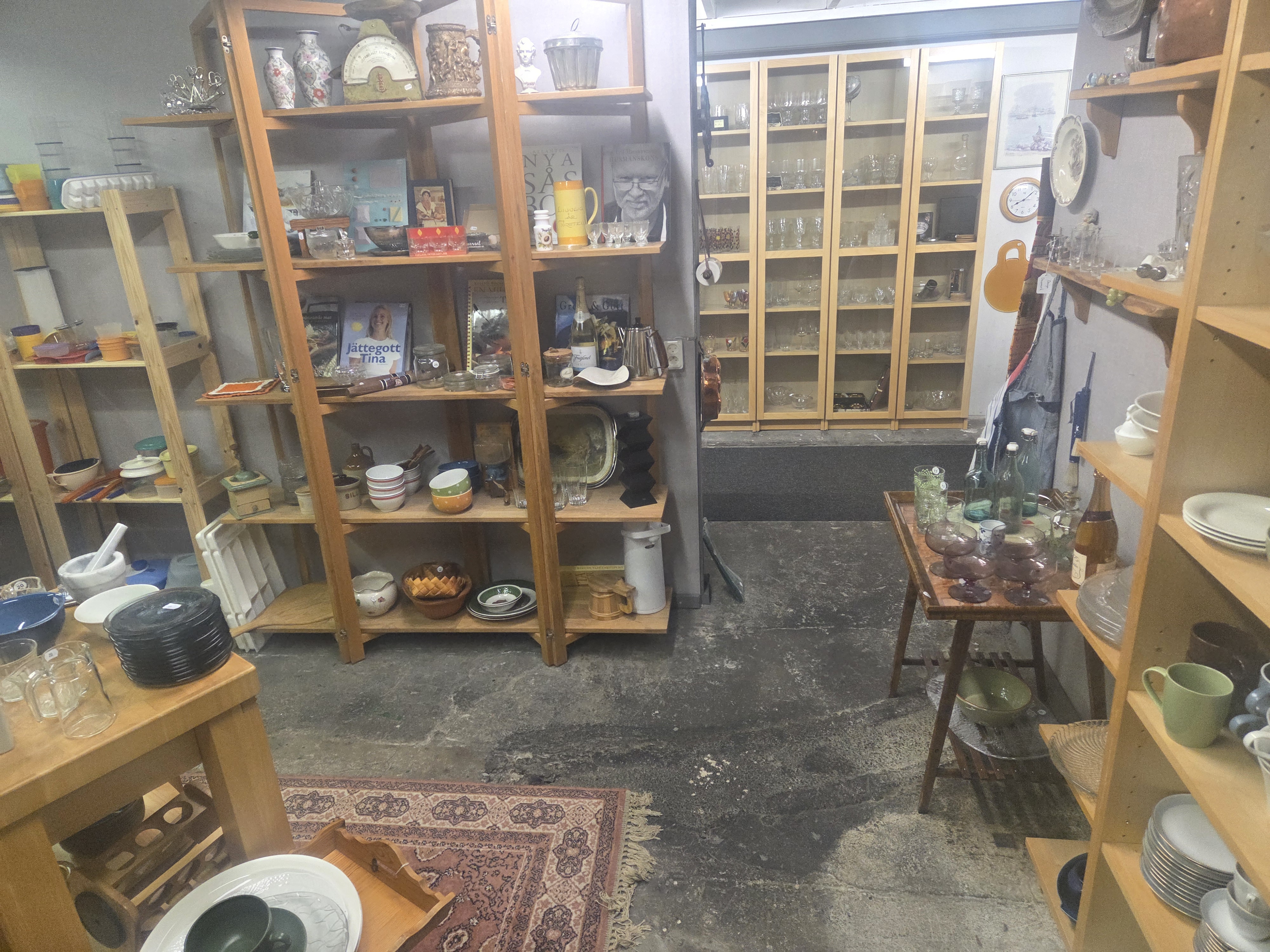 Köksavdelning nedre plan