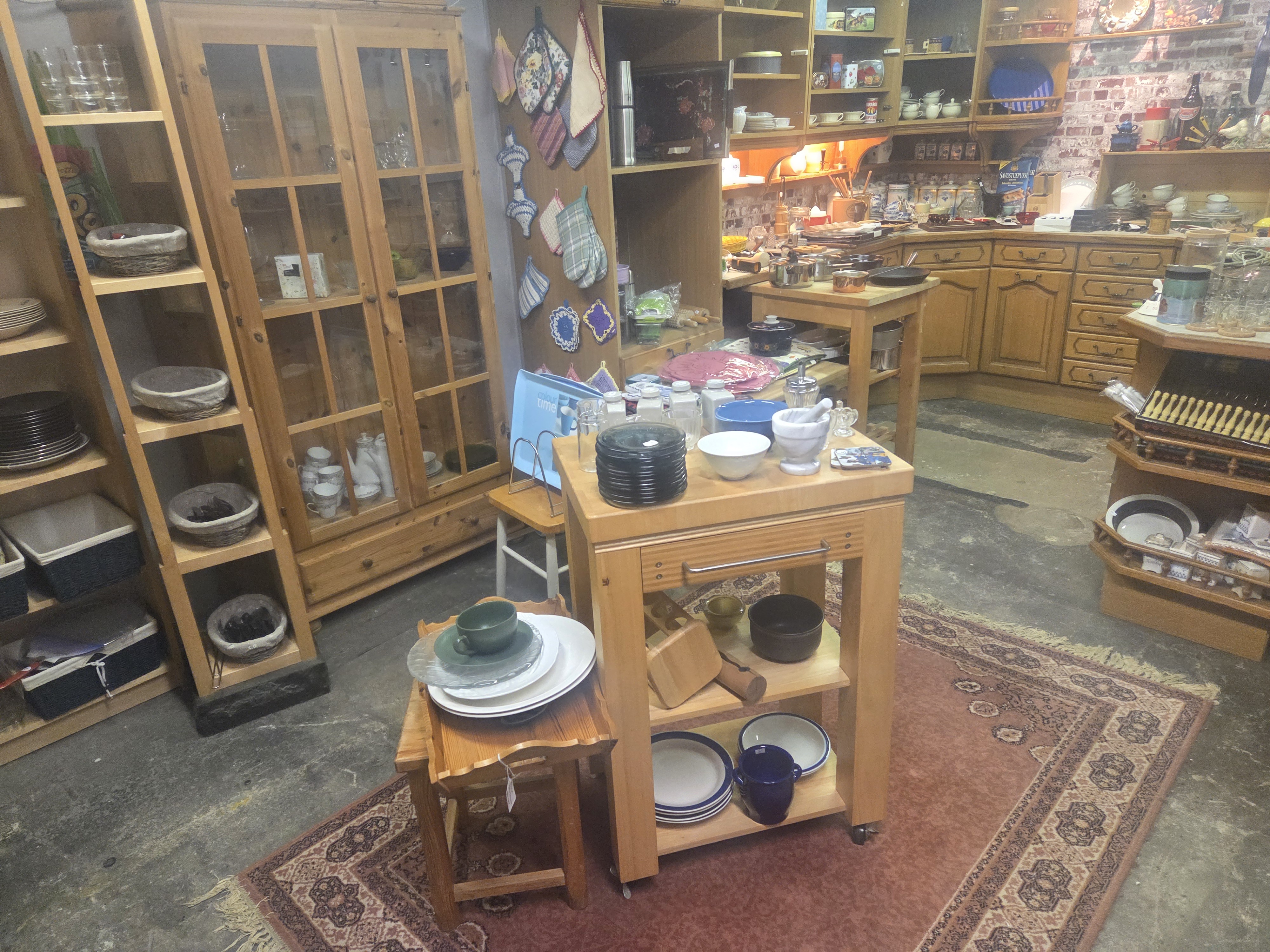 Köksavdelning nedre plan